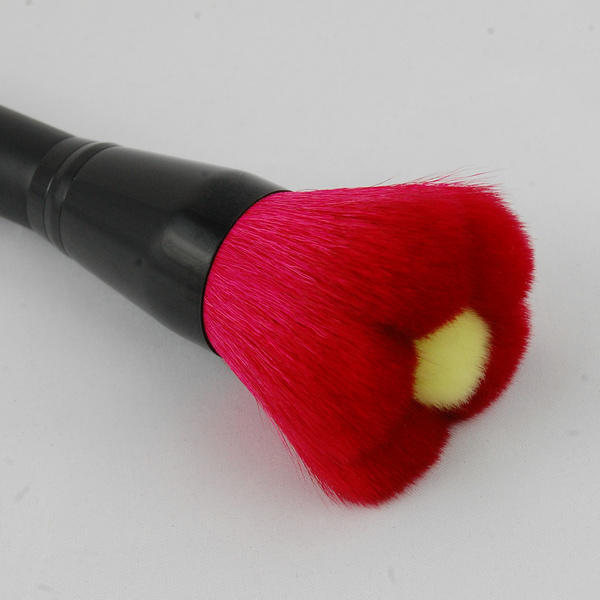 Unique design synthetic hair flower makeup powder brush