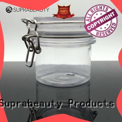 Suprabeauty antioxidative cosmetic PET jar with silicone ring for mud mask