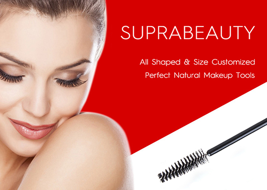 Suprabeauty lip applicator brush with bamboo handle for eyeshadow powder-1