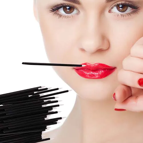 spd disposable lip brush applicators large tapper head for eyeshadow powder Suprabeauty