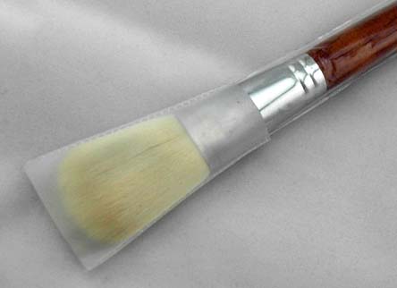 Goat hair angle makeup blusher brush-3