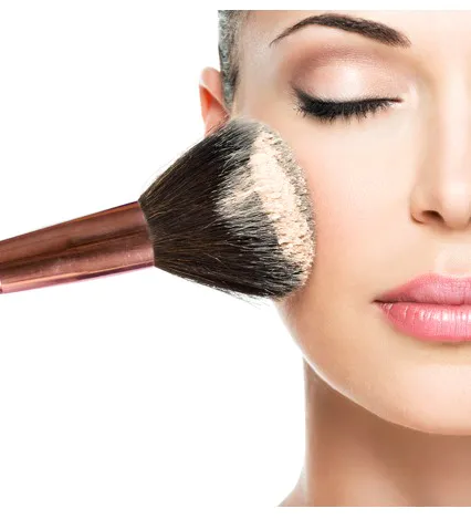 Suprabeauty flat affordable makeup brushes with super fine tips