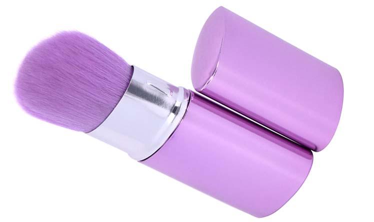 silicone base makeup brush with super fine tips