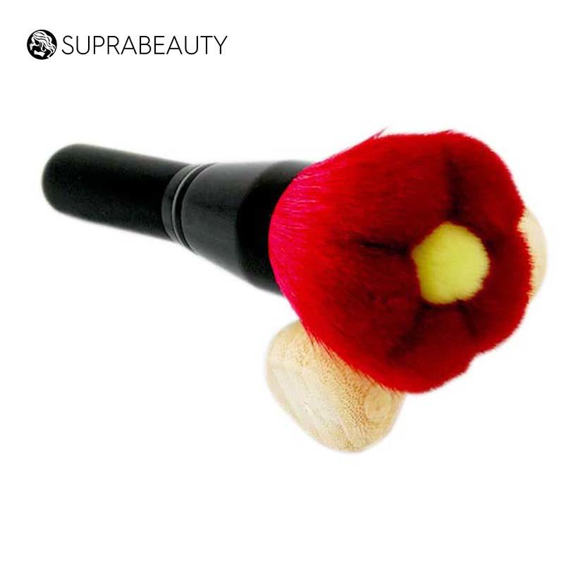 Unique design synthetic hair flower makeup powder brush