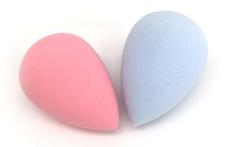 Suprabeauty precut foundation blending sponge with customized color for mineral powder
