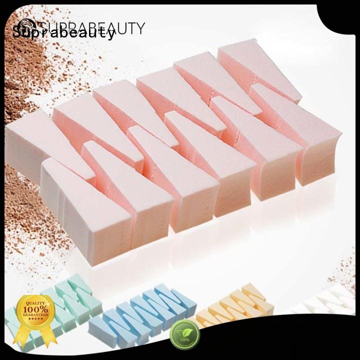 blending beauty blender foundation sponge with customized color for mineral dried powder Suprabeauty