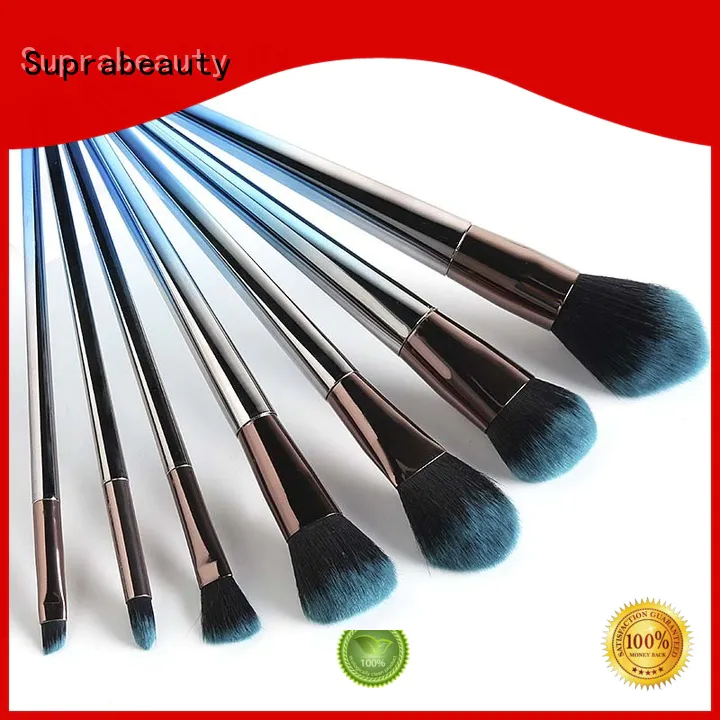 hair makeup brush set cheap with synthetic bristles for eyeshadow