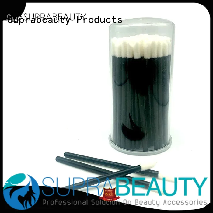 curved disposable makeup applicators set large tapper head for eyelash extension liquid Suprabeauty