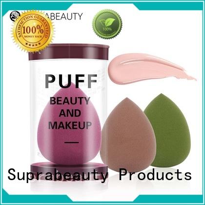 superior quality makeup foundation sponge with customized color for mineral powder Suprabeauty