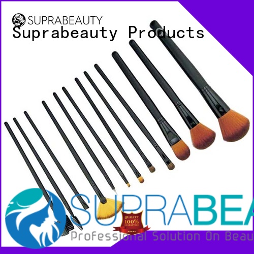 Набор профессиональных косметических кистей Suprabeauty с синтетическим ворсом для теней.