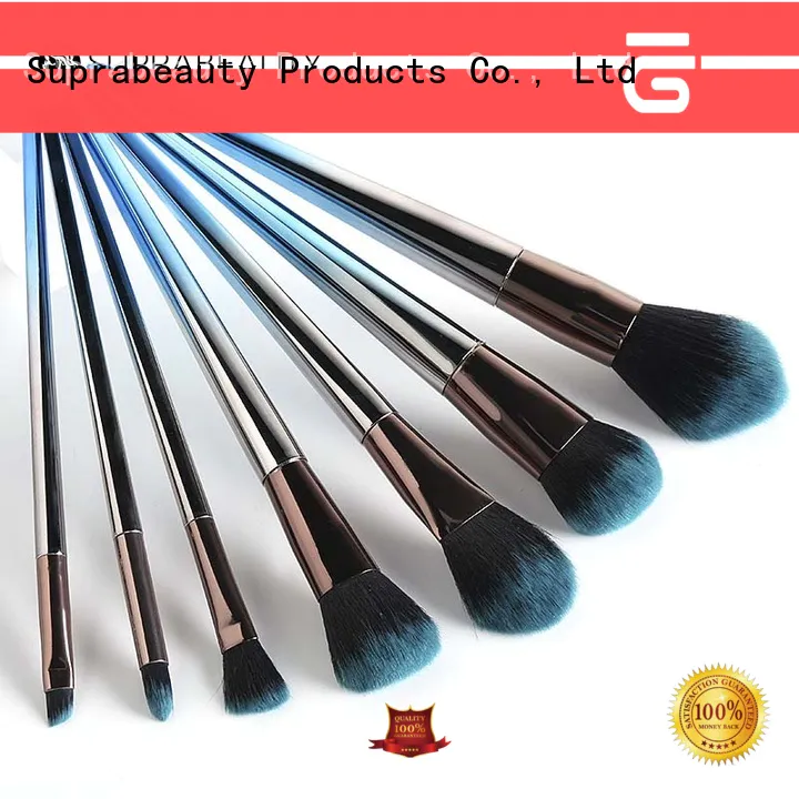 Suprabeauty synthetic affordable makeup brush sets with brush belt