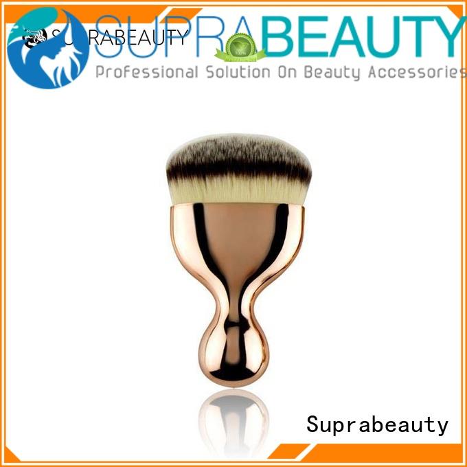oval angle synthetic beauty brush Suprabeauty Brand