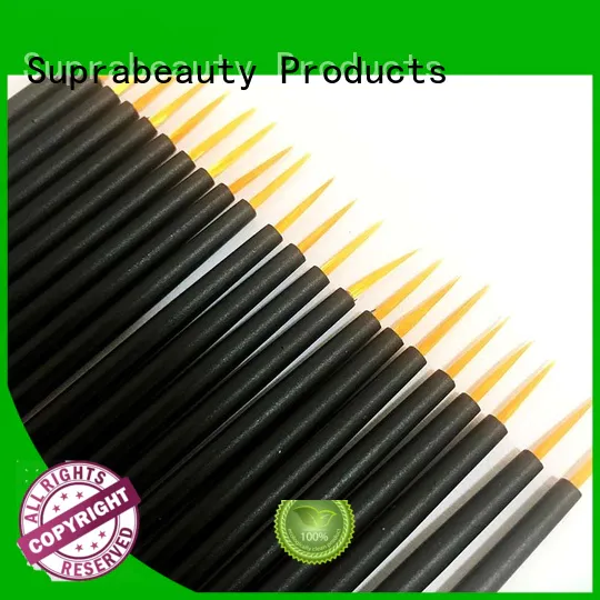 gentle material disposable nail polish applicators large tapper head for eyeshadow powder
