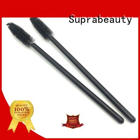 Suprabeauty latex lip gloss applicator with bamboo handle for eyelash extension liquid