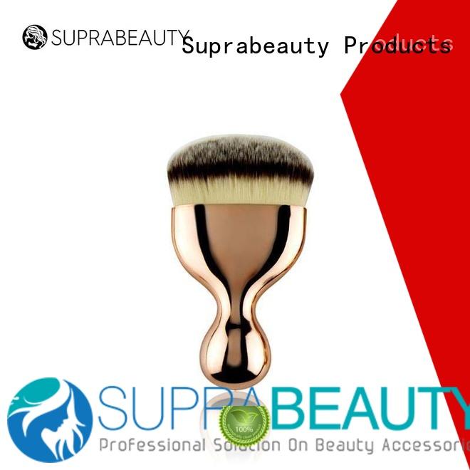 oval better makeup brushes with super fine tips for loose powder Suprabeauty