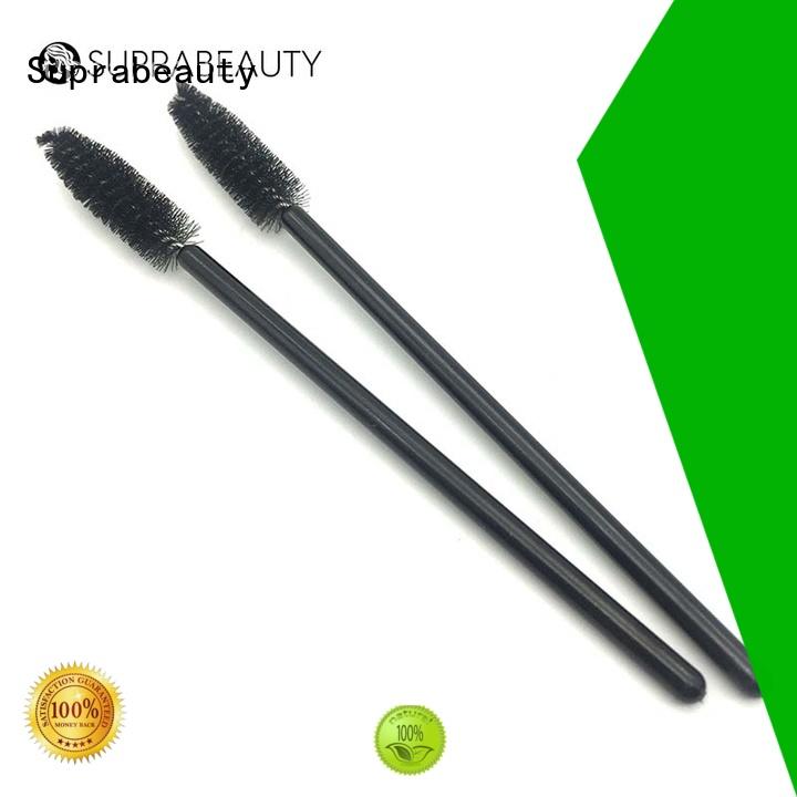 Suprabeauty lip applicator brush with bamboo handle for eyeshadow powder