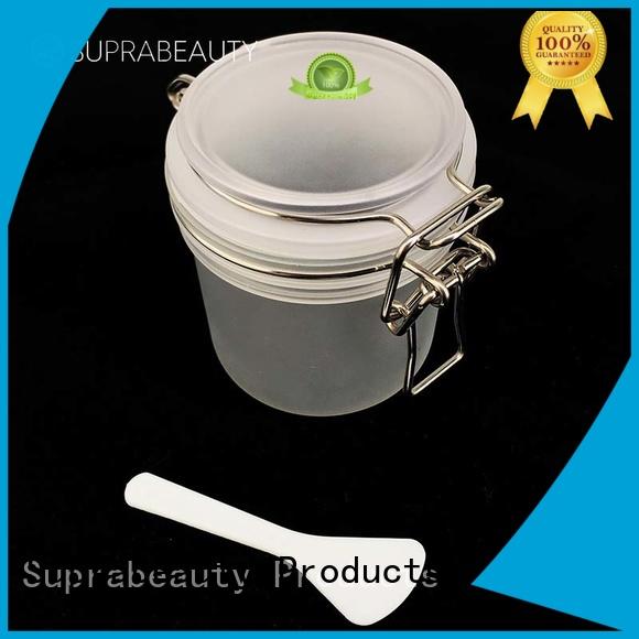 Suprabeauty mask storage jar with silicone ring for cosmetic cream