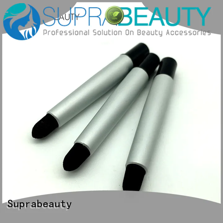 Suprabeauty spd disposable lip brushes with bamboo handle for lip gloss cream