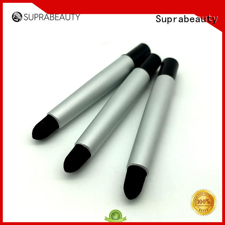 Suprabeauty white disposable brow brush smudger
