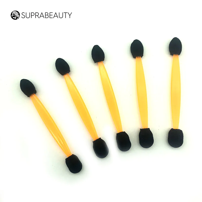 Suprabeauty gentle material disposable mascara applicators large tapper head for lip gloss cream