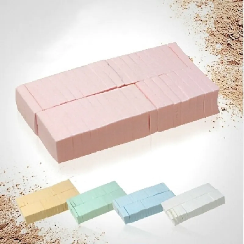 Pink color latex free foundation sponge wedge