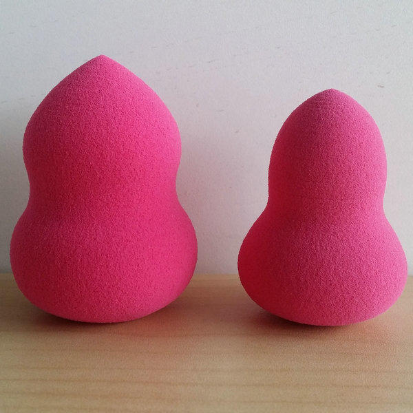 Suprabeauty pink new makeup sponge wedge for cream foundation