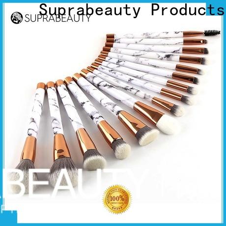 customized best quality makeup brush sets with good price for packaging