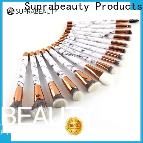 customized best quality makeup brush sets with good price for packaging