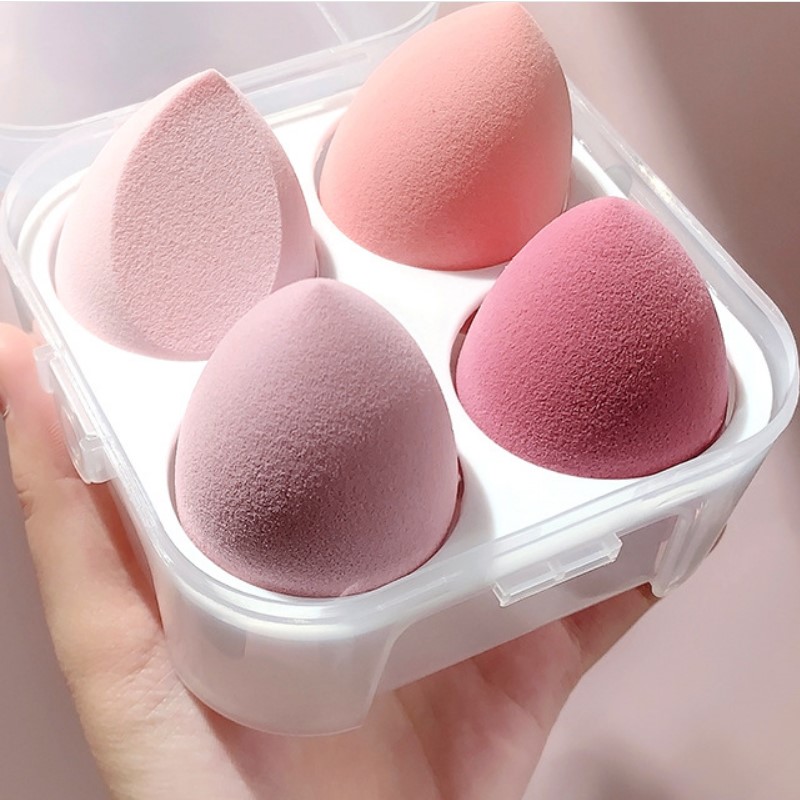 Gift box packaging makeup sponge set