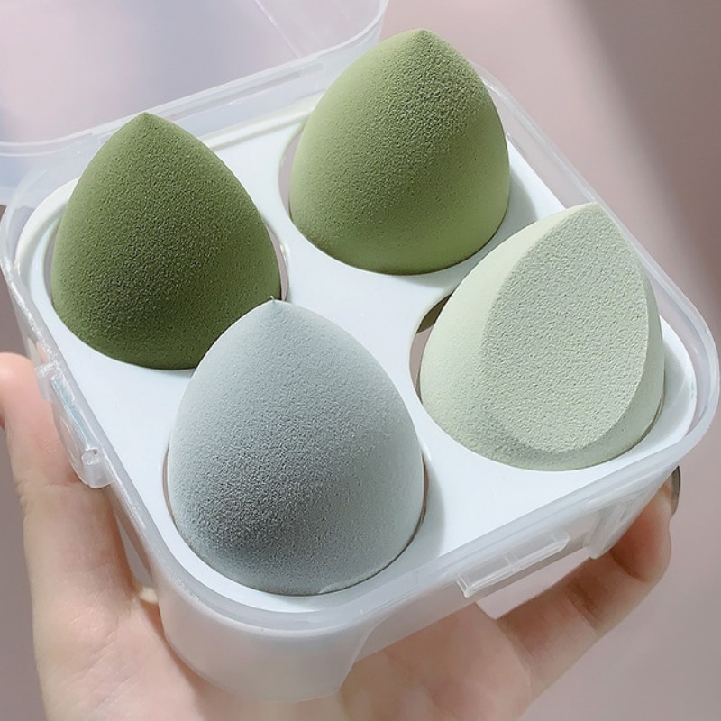 Gift box packaging makeup sponge set