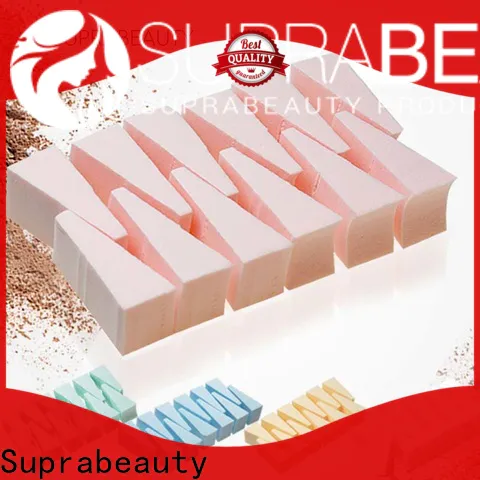 Suprabeauty cheap makeup sponge wedges best manufacturer bulk production