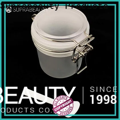 Suprabeauty promotional clear plastic jars with lids factory for packaging