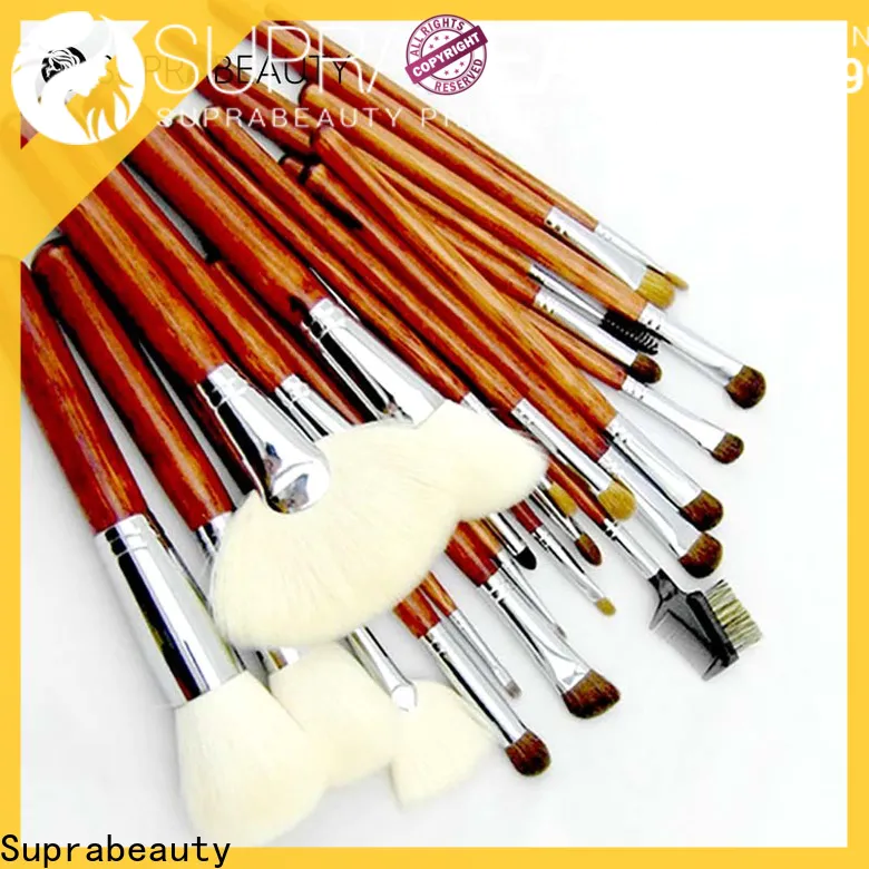 Suprabeauty popular makeup brush sets company bulk production