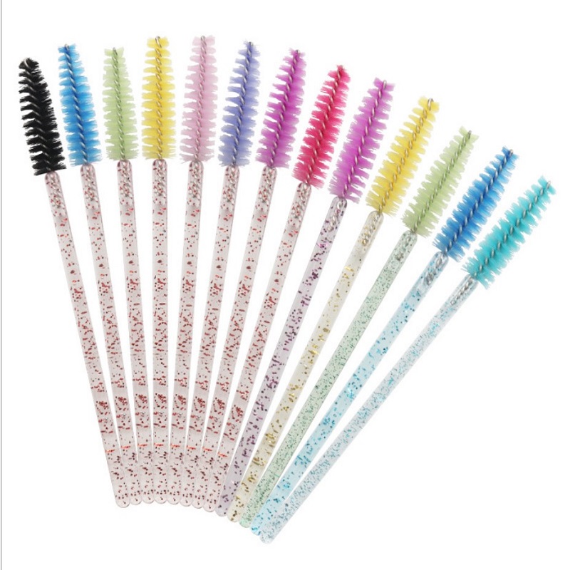 Suprabeauty Disposable Mascara Wands Glitter Eyebrow brush Applicator