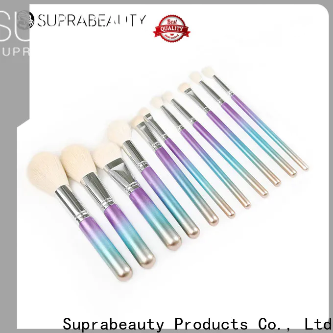 Suprabeauty high quality best quality makeup brush sets wholesale for promotion