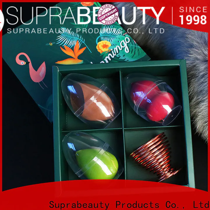 Suprabeauty custom the best makeup sponge company for promotion