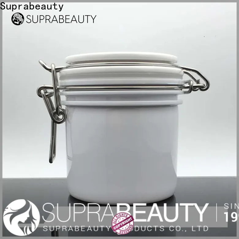 portable cosmetic jars with lids wholesale for package