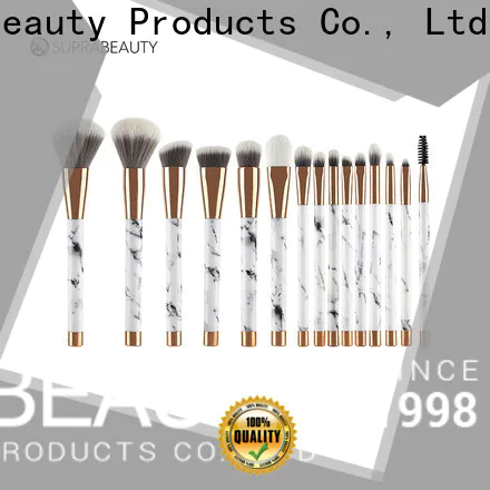 Suprabeauty practical affordable makeup brush sets with good price bulk production