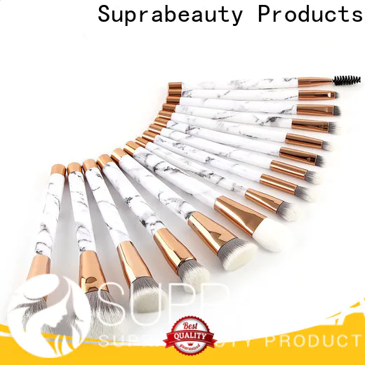 Suprabeauty customized foundation brush set manufacturer bulk production