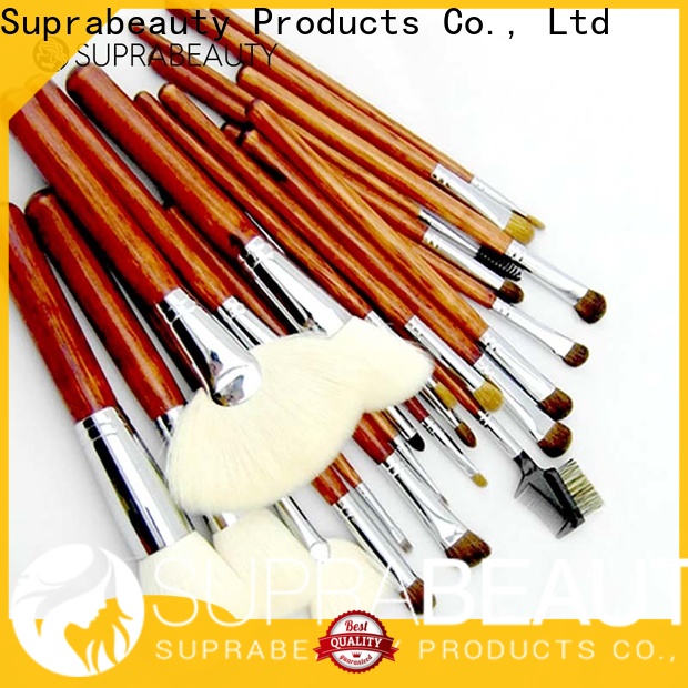Suprabeauty customized complete makeup brush set supply for beauty