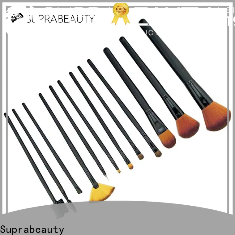 Suprabeauty best price affordable makeup brush sets best supplier bulk production