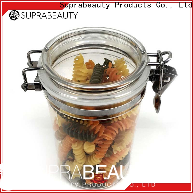Suprabeauty Bulk Glass Cosmetic Jars Mejor Fabricante para envases