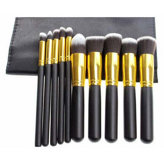 Suprabeauty complete makeup brush set series for packaging