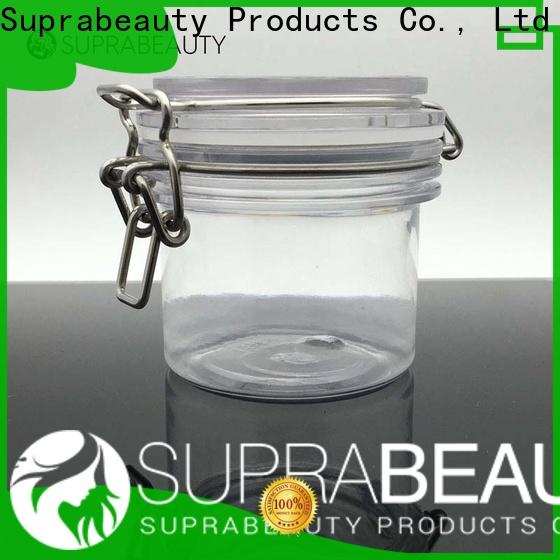Suprabeauty plastic cosmetic jars with lids series bulk buy