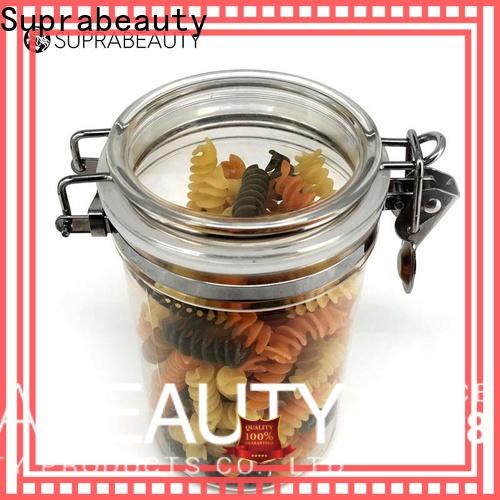 Suprabeauty customized clear cosmetic jars inquire now bulk buy