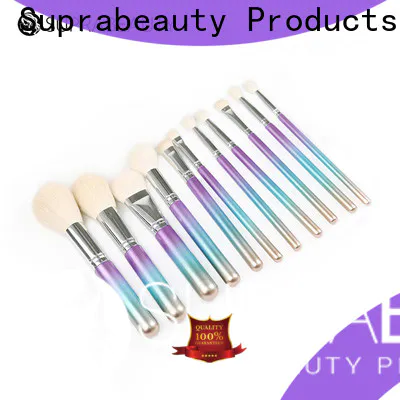 Suprabeauty unique makeup brush sets with good price bulk production