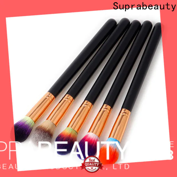 Suprabeauty high quality low price makeup brushes wholesale bulk production