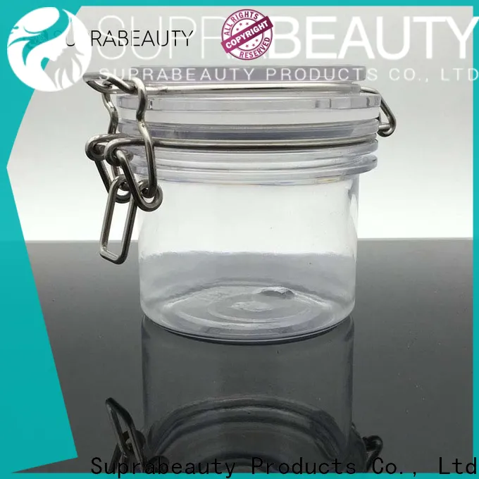 Suprabeauty popular plastic cosmetic jars supplier for packaging