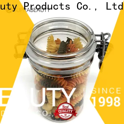 Suprabeauty plastic jar containers with lids supplier for promotion