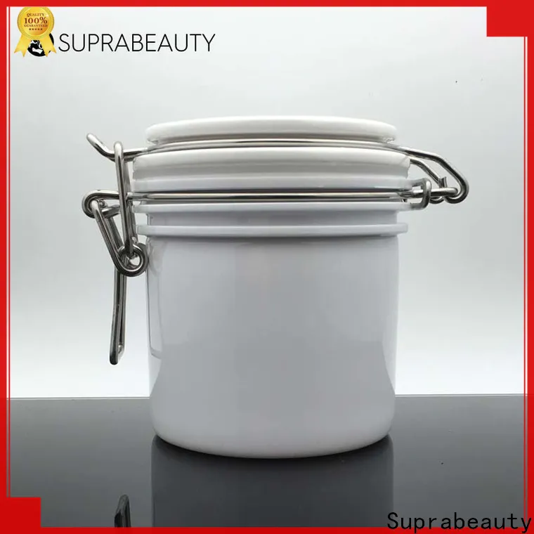 Suprabeauty plastic cosmetic jars supplier bulk production